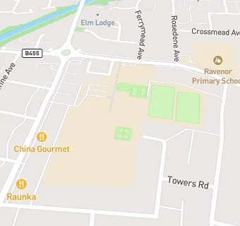 map for Greenford High School Food Bank