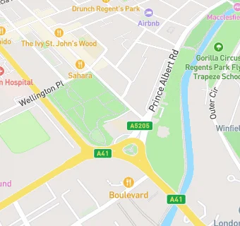 map for St John's Wood Pre-Preparatory School