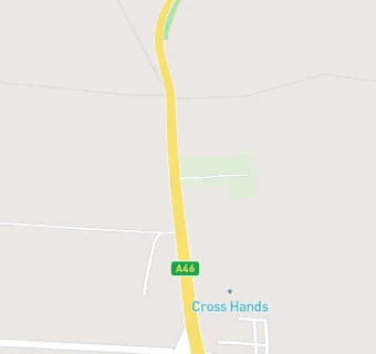 map for The Cross Hands Hotel