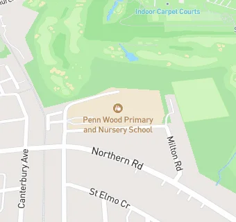 map for ISS Facility Services Education at Penn Wood School