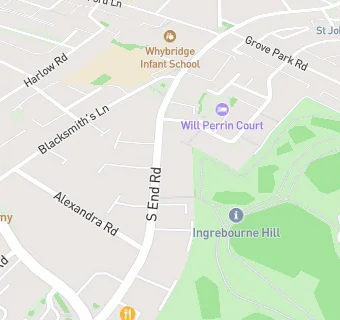 map for South Hornchurch Medical Practice 