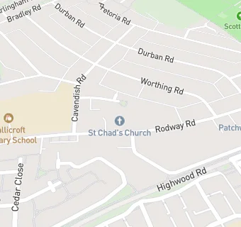 map for Patchway Foodbank Outlet (North Bristol And South Glos Foodb