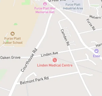 map for Linden Dental Surgery Ltd