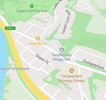 map for Tongwynlais Primary School