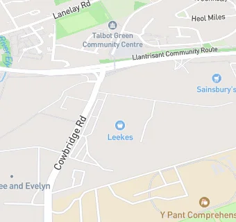 map for Leekes Llantrisant