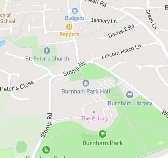 map for Cafe at Burnham Park