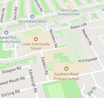 map for Plaistow Primary School