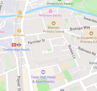 map for Mencap Residential Home Kitchen