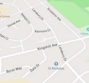 map for Brook House Football Club