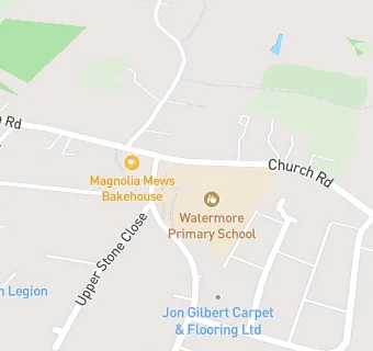 map for Watermore Primary School