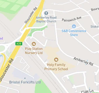 map for Holy Family Catholic Primary School