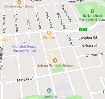 map for Nelson Junior School