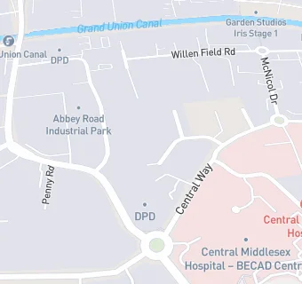 map for West London College (Impact Food Group)