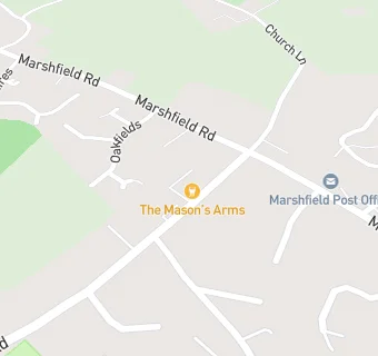 map for The Masons Arms