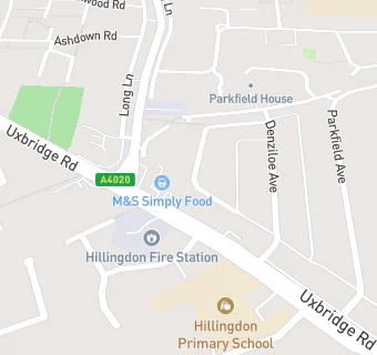 map for BP Hillingdon Connect