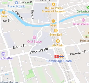 map for TSN Food & Beverage (Hackney) Ltd