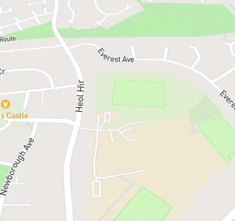 map for Llanishen High School