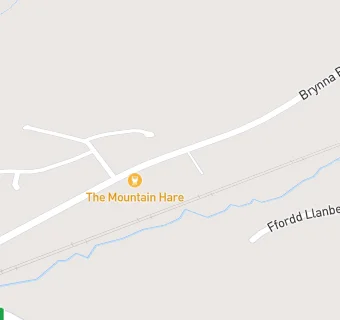 map for The Mountain Hare Inn