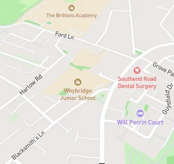 map for Whybridge Junior School