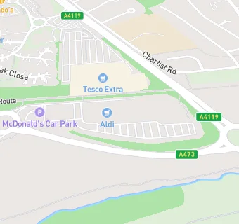 map for Cafe at Asda Living