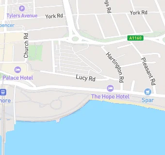 map for The Borough Hotel