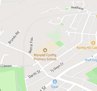 map for Mynydd Cynffig Junior