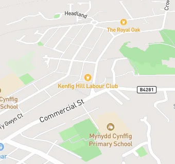 map for Talbot Community Centre