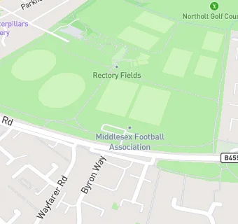 map for Middlesex Community Football Centres