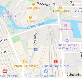 map for Caravan Kings Cross