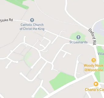 map for Goring & Woodcote Medical Practice