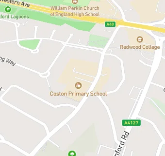 map for Super Star Sport At Coston Primary School