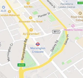 map for Bridge Education, Camden Tuition Service