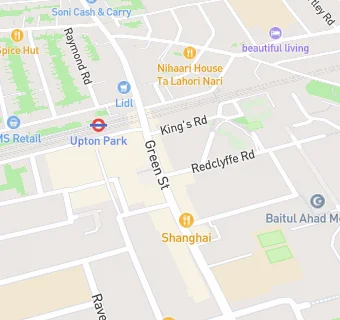 map for Shanghai Takeaway