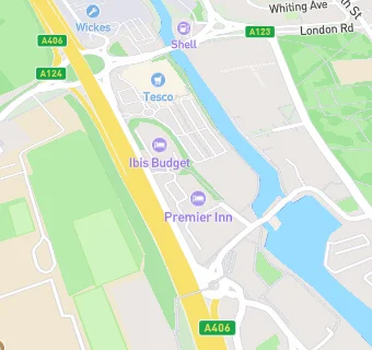 map for Premier Inn