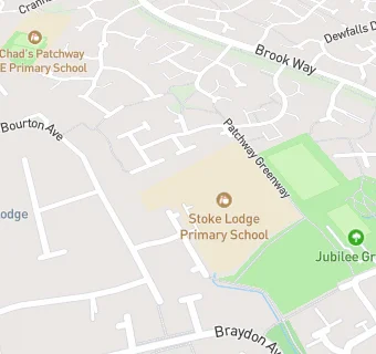 map for Stoke Lodge Infant School