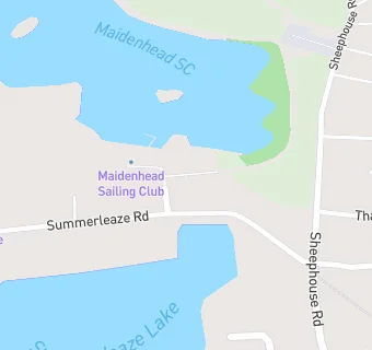 map for Maidenhead Sailing Club