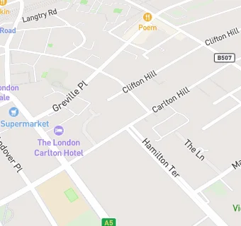 map for Carlton Hill Day Nursery