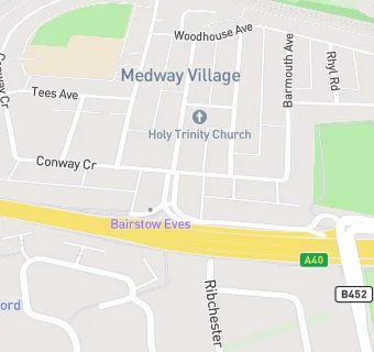 map for Medway Pharmacy