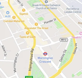 map for Pret a Manger