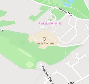 map for Compass Chartwells at Henley College