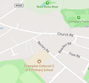 map for Frampton Cotterell CofE Primary School