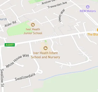 map for Iver Heath Infant School and Nursery