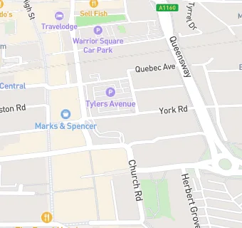 map for The York Superstore