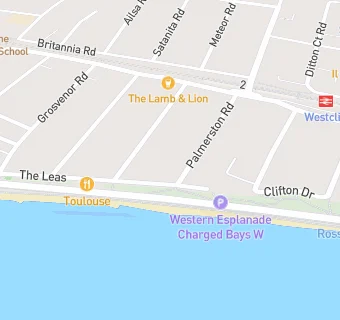 map for Thames Estuary Yacht Club