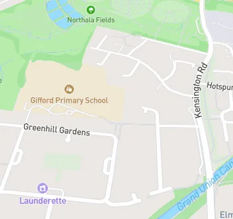 map for Gifford Primary School