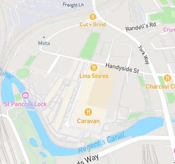 map for Granary Square Brasserie