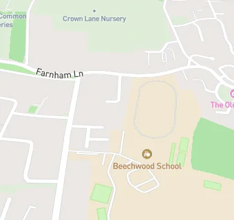 map for Beechwood School