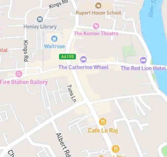 map for Damira Henley-On-Thames Dental Practice