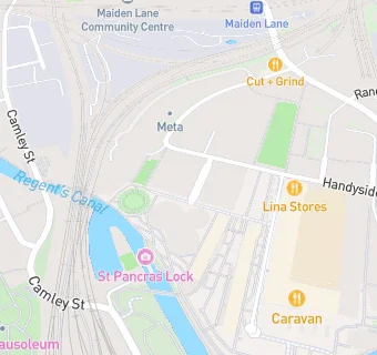 map for Kings Cross Academy