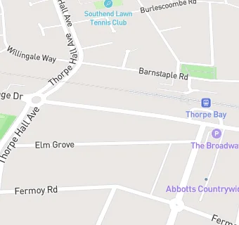 map for Thorpe Surgery